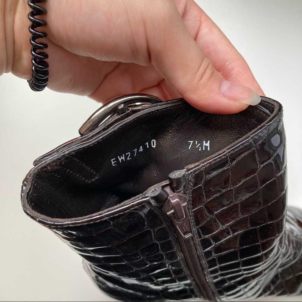 Stuart Weitzman Nubuckleboot Heeled Booties - image 3